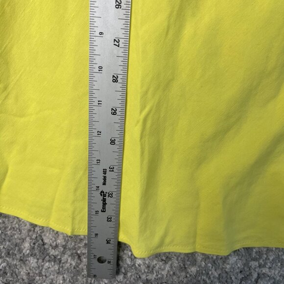 Theory Dress Womens 2 Yellow Strappy Slip Sundress Summer Party Casual Mini - Picture 2 of 6
